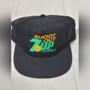 🔥SOLD🔥Vintage & 7 Up Shoot Out Headmaster Snapback Hat